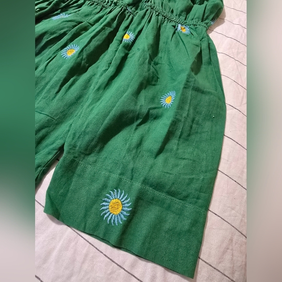 Free People Emory Embroidered Midi Dress Size XS - Picture 9 of 15